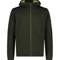 CMP - Jacket Fix Hood with Sleeve Pocket - Fleecejacke New