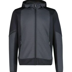 Discount - Jacket with Fix Hood - Fleecejacke Trekkingbekleidung|Wanderbekleidung