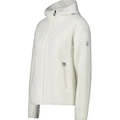 Online - Women's Jacket Fix Hood Bonded Teddy - Fleecejacke Jacken|Alltagsbekleidung