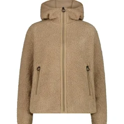 Online - Women's Jacket Fix Hood Bonded Teddy - Fleecejacke Jacken|Alltagsbekleidung