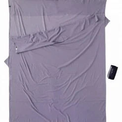Cocoon - Insect Shield Travelsheet Double - Reiseschlafsack Elephant Grey Discount