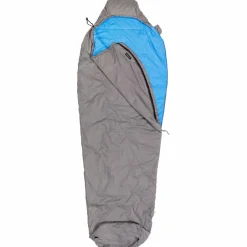 Cocoon - Mountain Wanderer - Kunstfaserschlafsack Volcano Grey / Light Blue Outlet