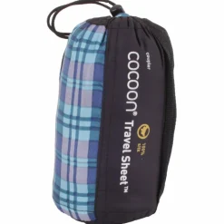 Cocoon - Travelsheet Coupler Silk - Reiseschlafsack Checked Silk