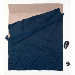 Discount Cocoon - Travelsheet Doublesize Egyptian Cotton - Reiseschlafsack Khaki / Tuareg