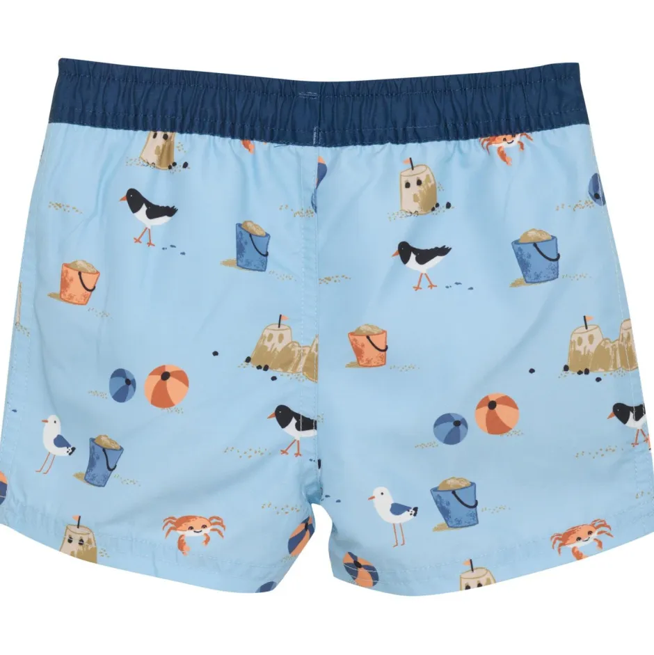 Color Kids - Baby Beachshorts with Diaper AOP - Boardshorts Hot