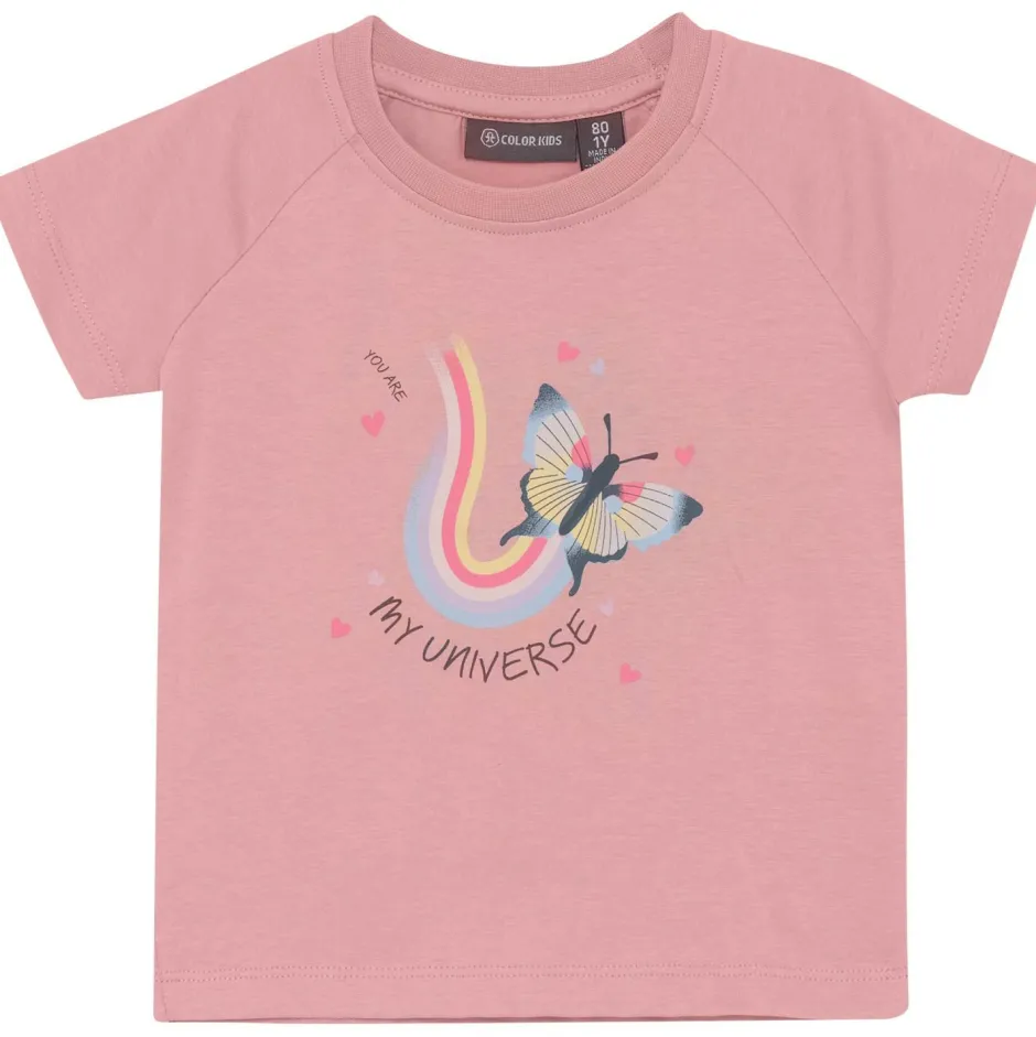 Color Kids - Baby's T-Shirt with Chestprint S/S - T-Shirt Best