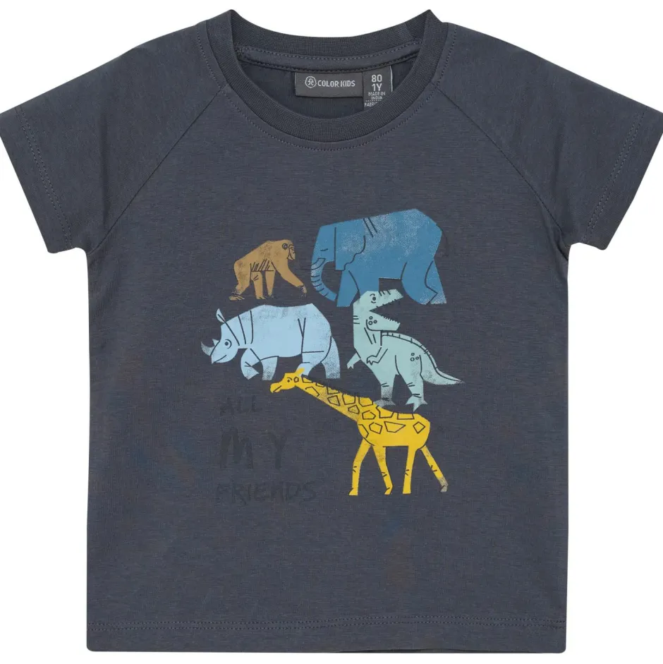Color Kids - Baby's T-Shirt with Chestprint S/S - T-Shirt Best