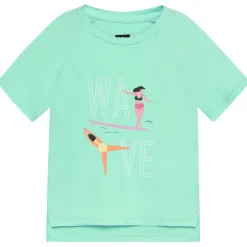Outlet Color Kids - Girl's T-Shirt with Print S/S - Funktionsshirt