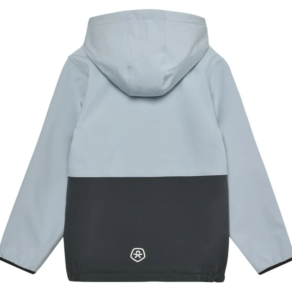 Discount Color Kids - Kid's Softshell Colorblock - Softshelljacke Cerulean