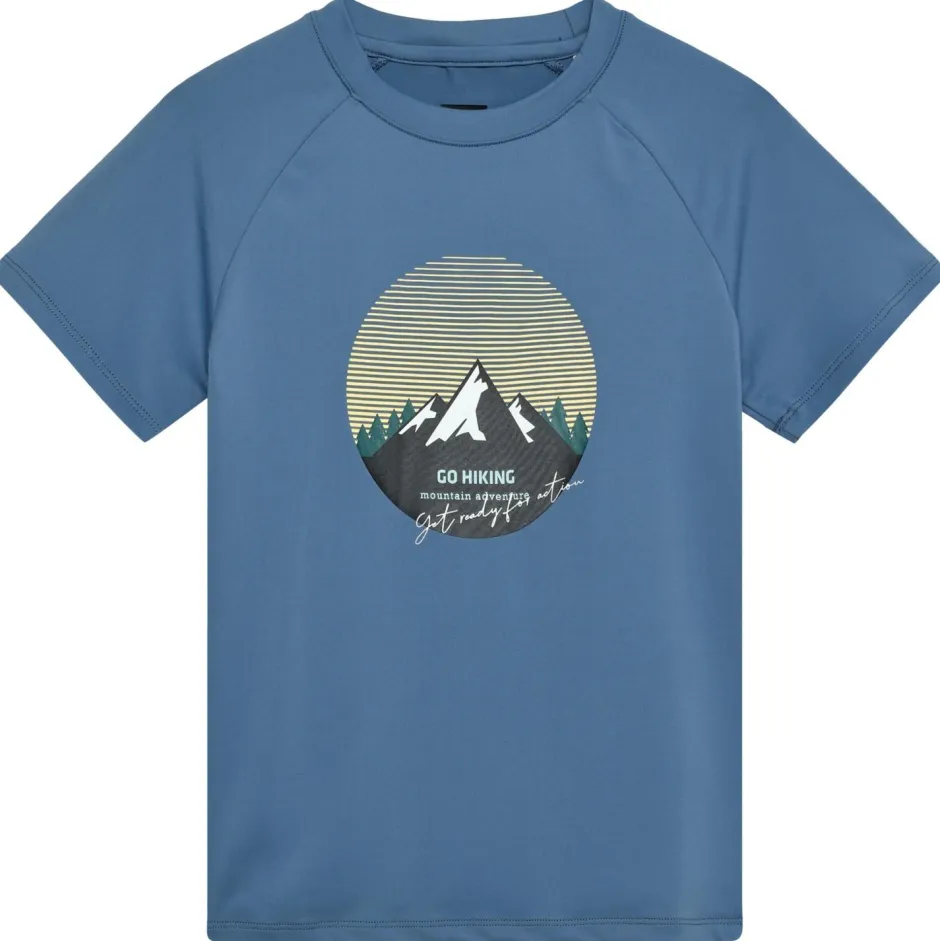Clearance - Kid's T-Shirt with Print S/S - Funktionsshirt Kinder Alltagsbekleidung|Wanderbekleidung