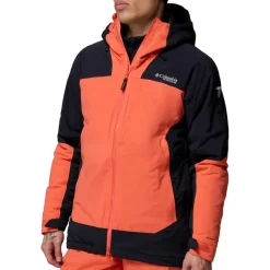 Columbia - Cirque Bowl Jacket - Skijacke Black / Zing Hot