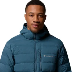 Columbia - Drift Peak Stretch Down Hooded Jacket - Daunenjacke New