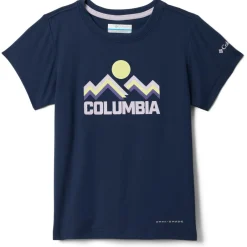 Best Columbia - Kid's Tech Trail Utility S/S Graphic Crew - Funktionsshirt