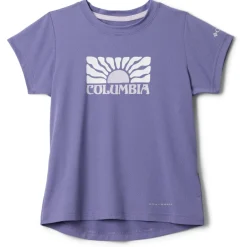 Best Columbia - Kid's Tech Trail Utility S/S Graphic Crew - Funktionsshirt
