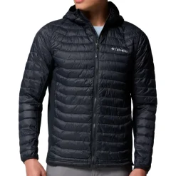 Columbia - Powder Pass Hybrid Hooded Jacket - Kunstfaserjacke Black Sale
