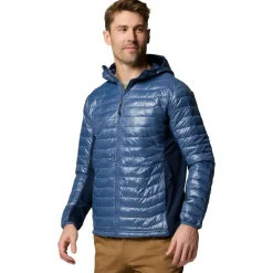 Columbia - Powder Pass Hybrid Hooded Jacket - Kunstfaserjacke Black Sale