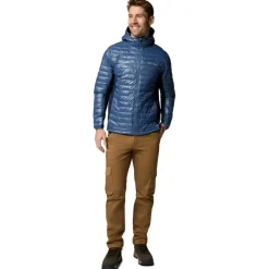 Columbia - Powder Pass Hybrid Hooded Jacket - Kunstfaserjacke Black Sale