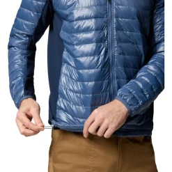 Columbia - Powder Pass Hybrid Hooded Jacket - Kunstfaserjacke Black Sale