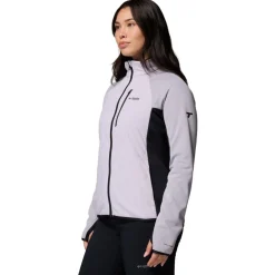 Columbia - Women's Arctic Crest Hybrid Full Zip - Fleecejacke Lavender Pearl / Black Discount