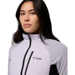 Columbia - Women's Arctic Crest Hybrid Full Zip - Fleecejacke Lavender Pearl / Black Discount