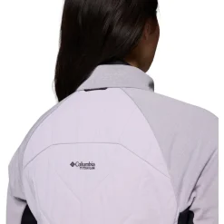 Columbia - Women's Arctic Crest Hybrid Full Zip - Fleecejacke Lavender Pearl / Black Discount