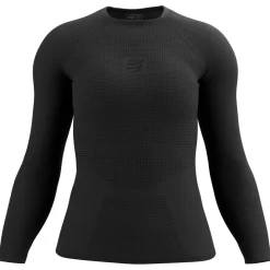 Hot Compressport - Women's On/Off Base Layer L/S Top - Laufshirt Black