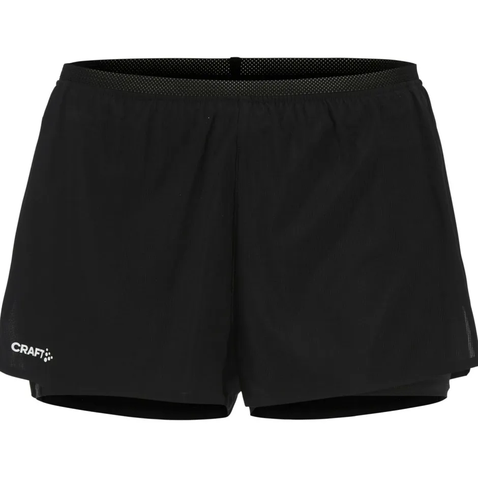 Craft - Race Day Split Shorts - Laufshorts Black Online
