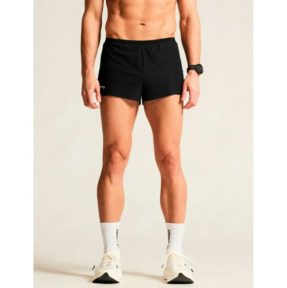 Craft - Race Day Split Shorts - Laufshorts Black Online