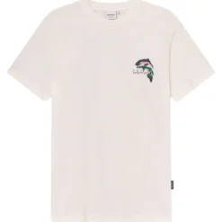 DEDICATED - T-Shirt Stockholm Cut Out Trout - T-Shirt Off-White Best