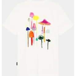 DEDICATED - T-Shirt Stockholm Color Mushrooms - T-Shirt Off-White New