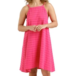 Best DEDICATED - Women's Dress Nykvarn Lace - Kleid Raspberry Pink