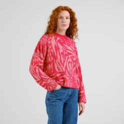 Outlet - Women's Sweater Limhamn Animal - Pullover Pullover & Hoodies|Alltagsbekleidung