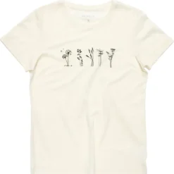 Discount - Women's Classic Flowers Tee - Merinoshirt Wanderbekleidung|T-Shirts