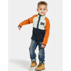 Didriksons - Kid's Monte Half-Buttoned 4 - Fleecepullover Sale