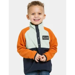Didriksons - Kid's Monte Half-Buttoned 4 - Fleecepullover Sale
