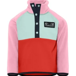 Best - Kid's Monte Half Buttoned 5 - Fleecepullover Kinder Alltagsbekleidung|Wanderbekleidung