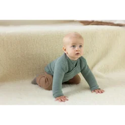 New disana - Kid's Melange-Jacke - Merinojacke