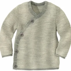 New disana - Kid's Melange-Jacke - Merinojacke