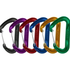 Outlet - Phantom Wire Colour 6 Pack - Schnappkarabiner Karabiner & Express-Sets|Schnappkarabiner