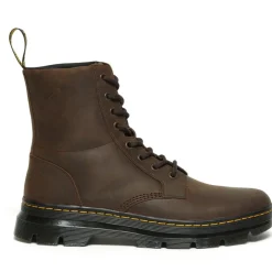 Dr. Martens - Combs Leather Crazy Horse - Freizeitstiefel Dark Brown Hot