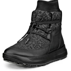 Ecco - Women's Solice Mid Waterproof - Winterschuhe Black / Reflective