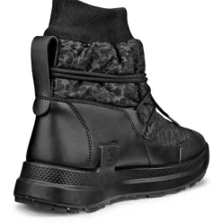 Ecco - Women's Solice Mid Waterproof - Winterschuhe Black / Reflective