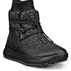 Ecco - Women's Solice Mid Waterproof - Winterschuhe Black / Reflective