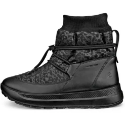 Ecco - Women's Solice Mid Waterproof - Winterschuhe Black / Reflective