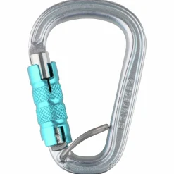 Edelrid - HMS Bruce Steel Triple FG II - HMS-Karabiner Icemint Clearance