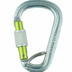 Edelrid - HMS Bruce Steel Screw FG II - HMS-Karabiner Silver Best