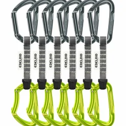 Best Edelrid - Pure Set Sixpack - Express-Set Slate / Oasis