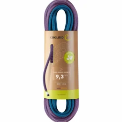 Edelrid - Tommy Caldwell Eco Dry CT 9,3 mm - Einfachseil Pink / Turquoise Clearance