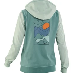 Clearance - Women's Bege Zip Hoody - Hoodie Pullover & Hoodies|Alltagsbekleidung
