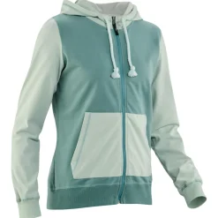 Clearance - Women's Bege Zip Hoody - Hoodie Pullover & Hoodies|Alltagsbekleidung